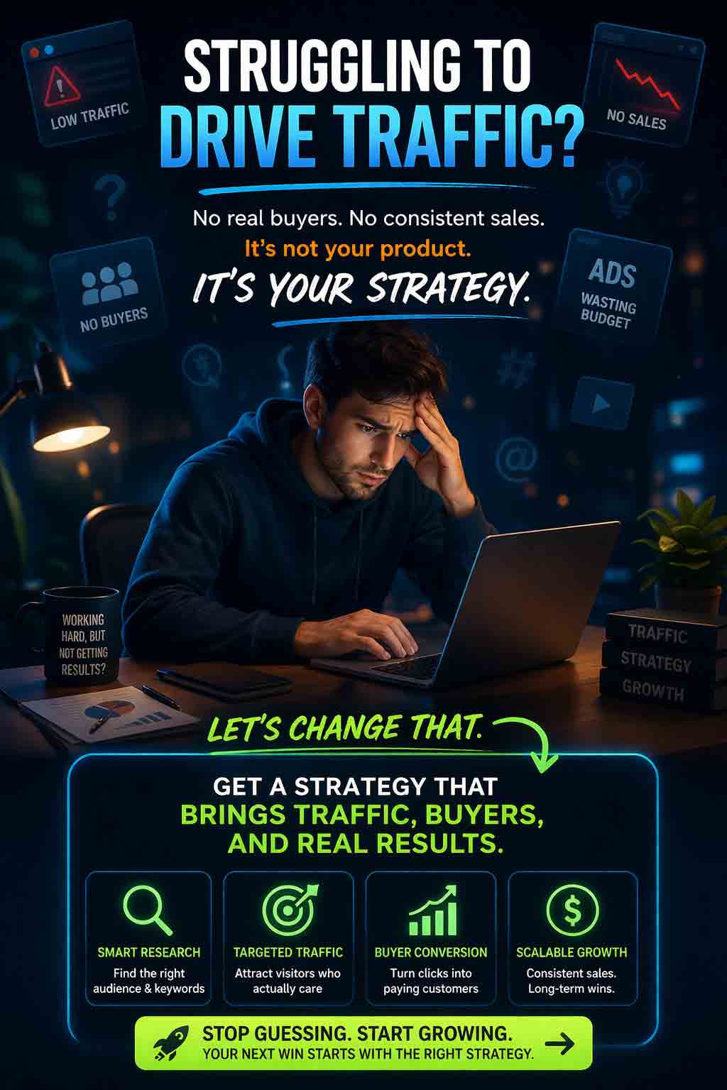 affiliate marketing struggle no results